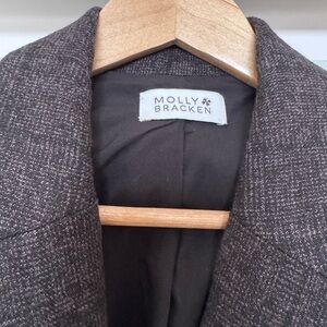 BNWOT Molly Bracken Tweed-like Jacket. Very soft, comfy & stylish. Size M.